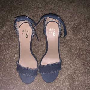 Denim Heels